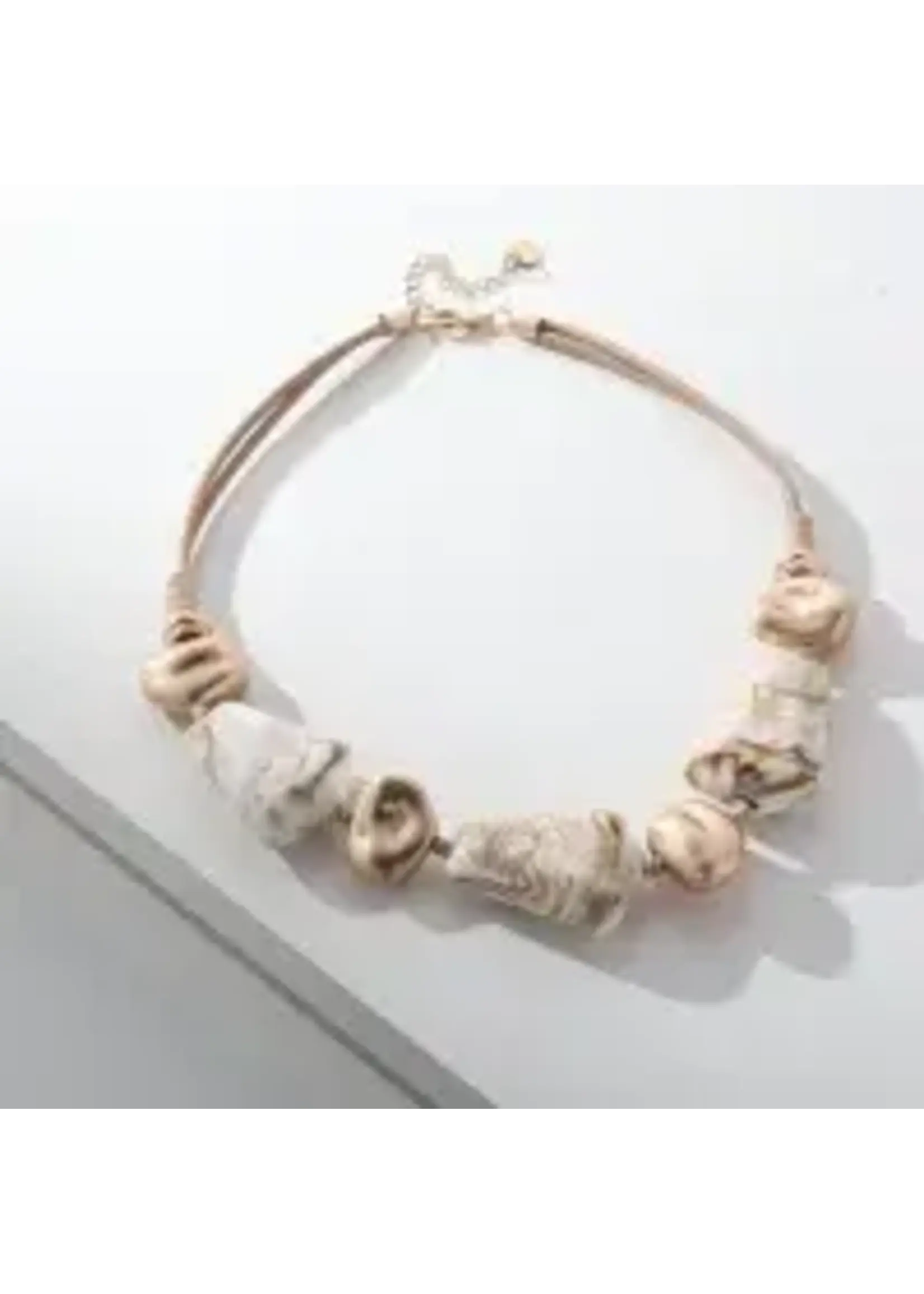 Merx Studio Necklace Matt Gold