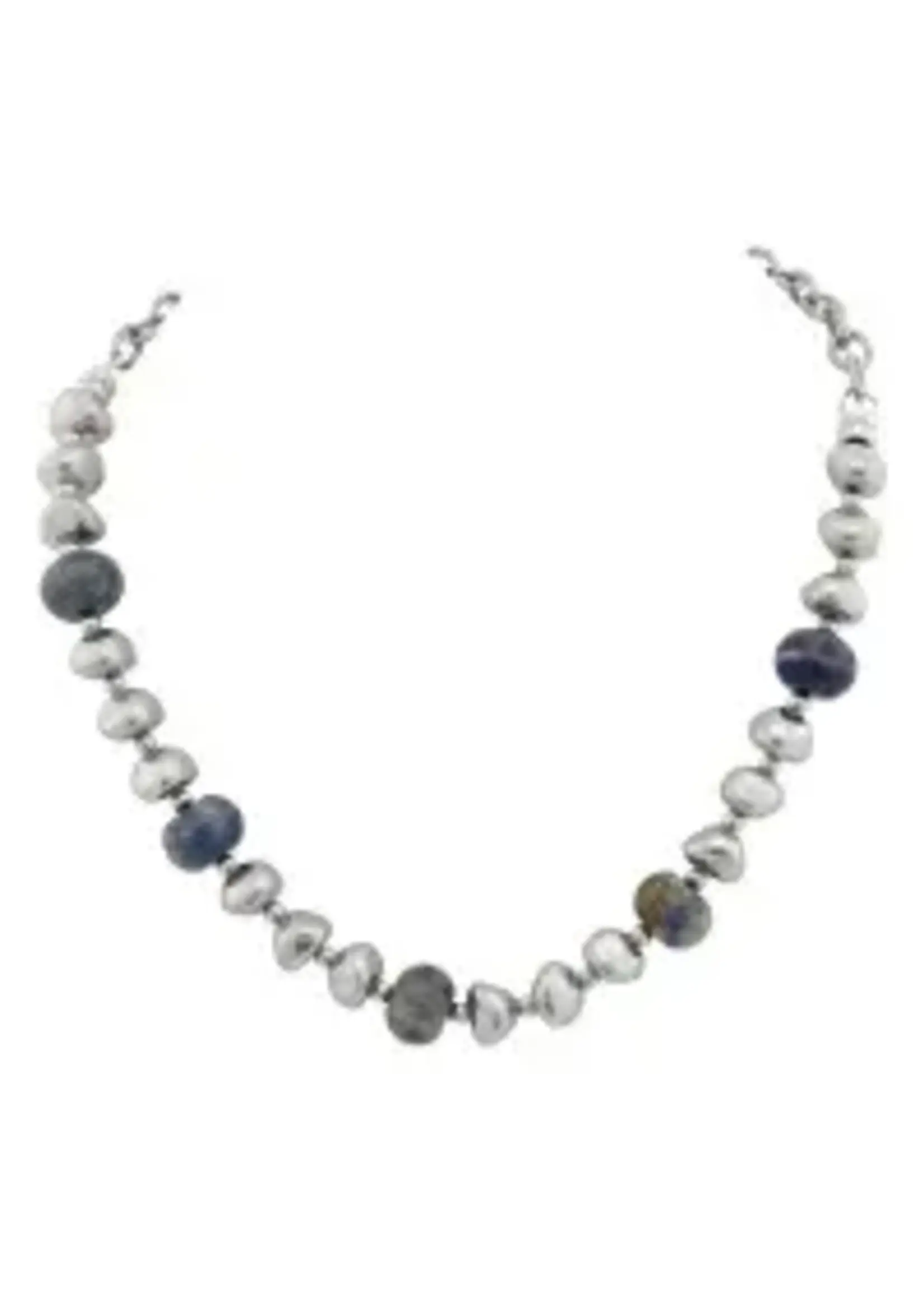 Merx Studio Necklace Matt White & K-Tone