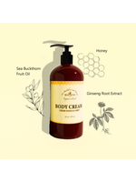 Bee By The Sea Body Cream Pump Bottle