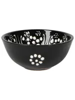 Danica Heirloom Hand-painted Turkish Bowl 3.5 inch - Evani Black