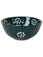Danica Heirloom Hand-painted Turkish Bowl 3.5 inch - Evani Forest