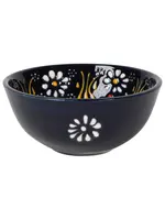 Danica Heirloom Hand-painted Turkish Bowl 3.5 inch - Evani Azure