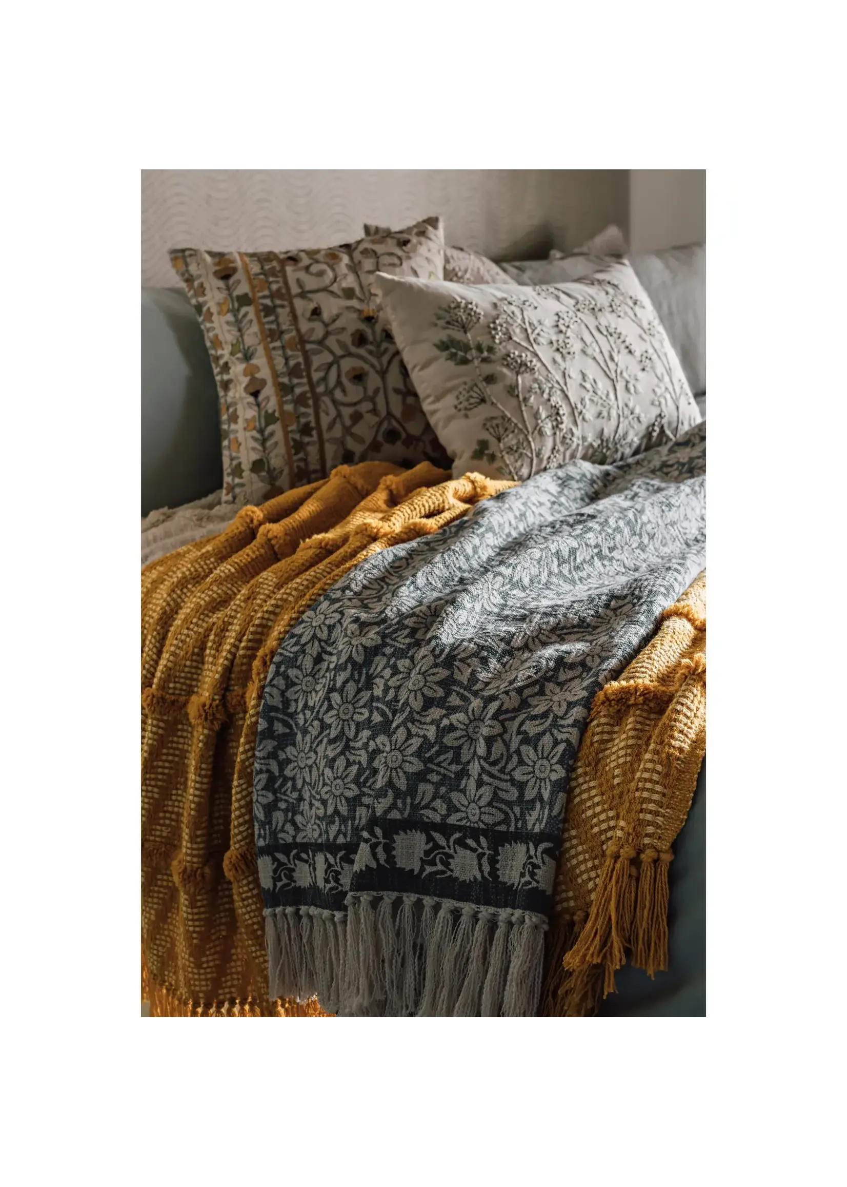 Danica Heirloom Iris Throw