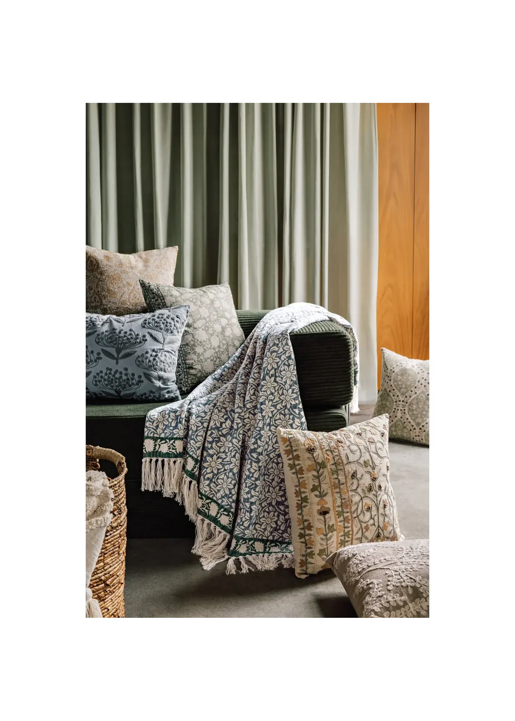 Danica Heirloom Iris Throw