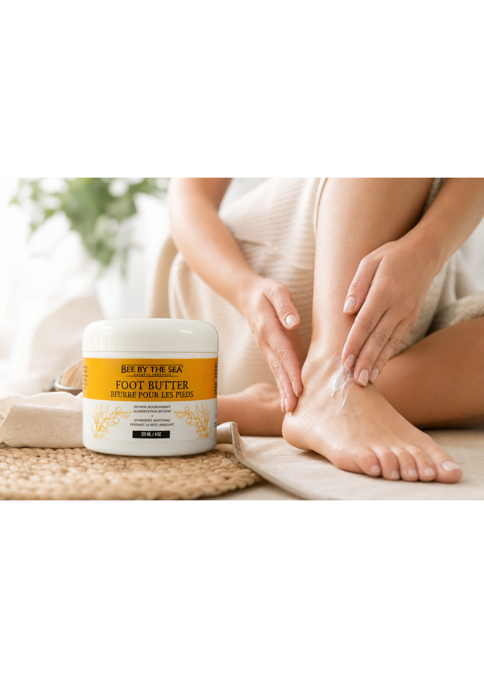 Bee By The Sea Foot Butter - 120ml/4oz