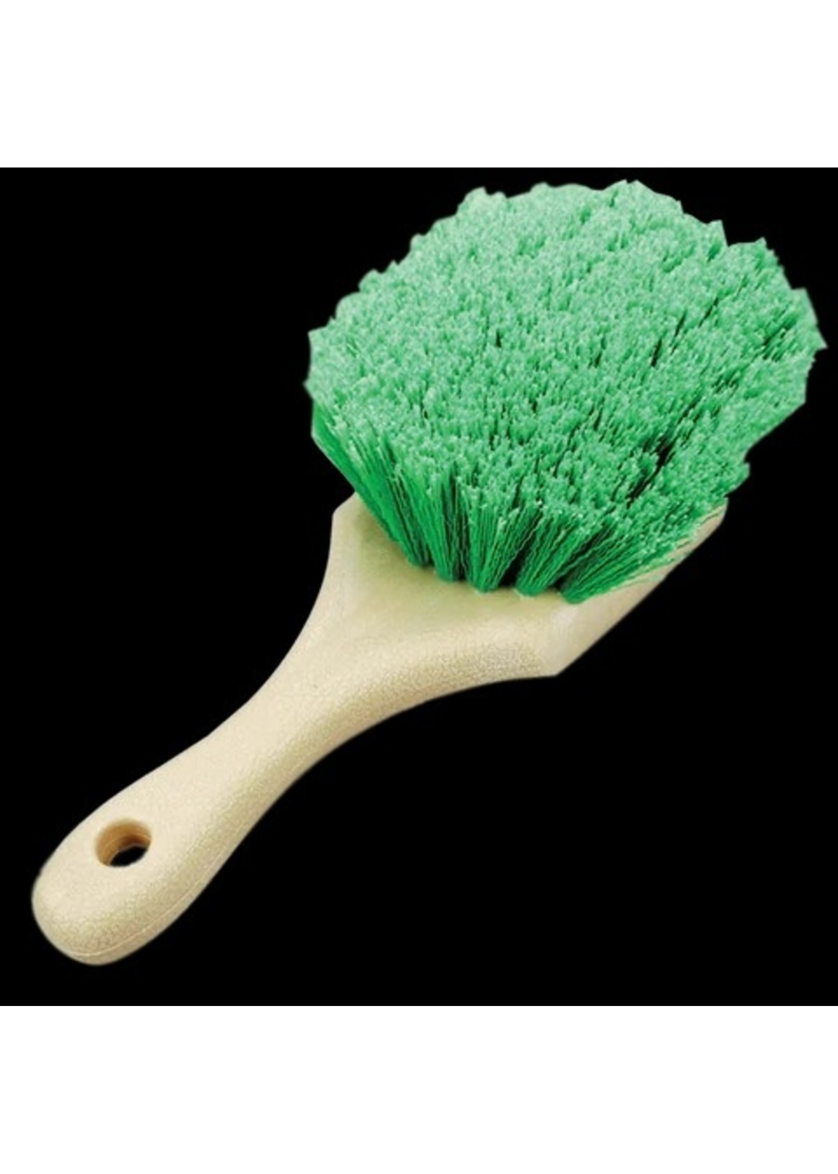 GST 9" Short Handle Flagged Tip Green Brush