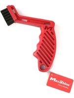 MaxShine Pad Conditioning Brush Red