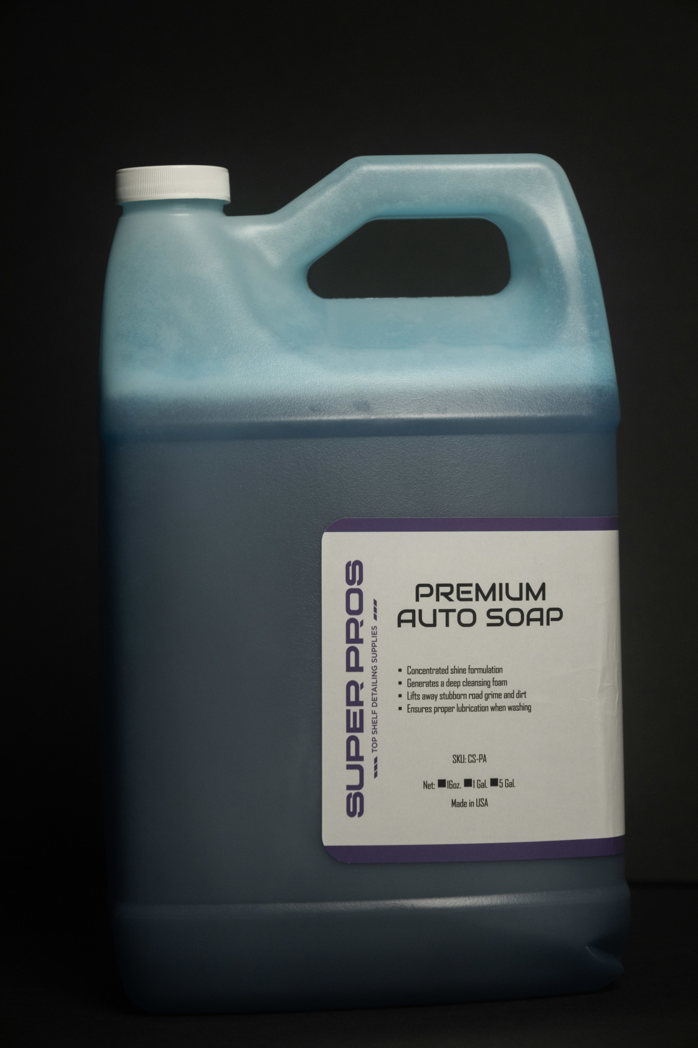 GST SHAMPOO Premium Auto Concentrated, 1 Gallon GSTCSPA1211G