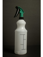 GST Graduated bottle w/Green trigger Acid resistant GSTGraduatedBG