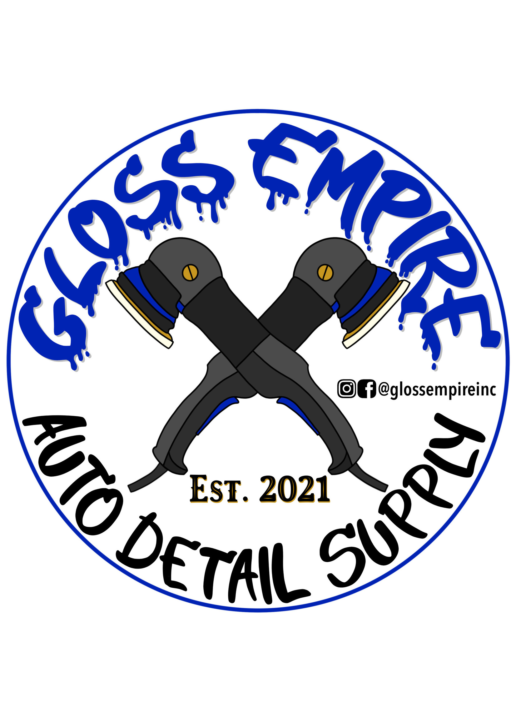 Gloss Empire Decal 4" x 4"  CBGGEIDECAL4INCH