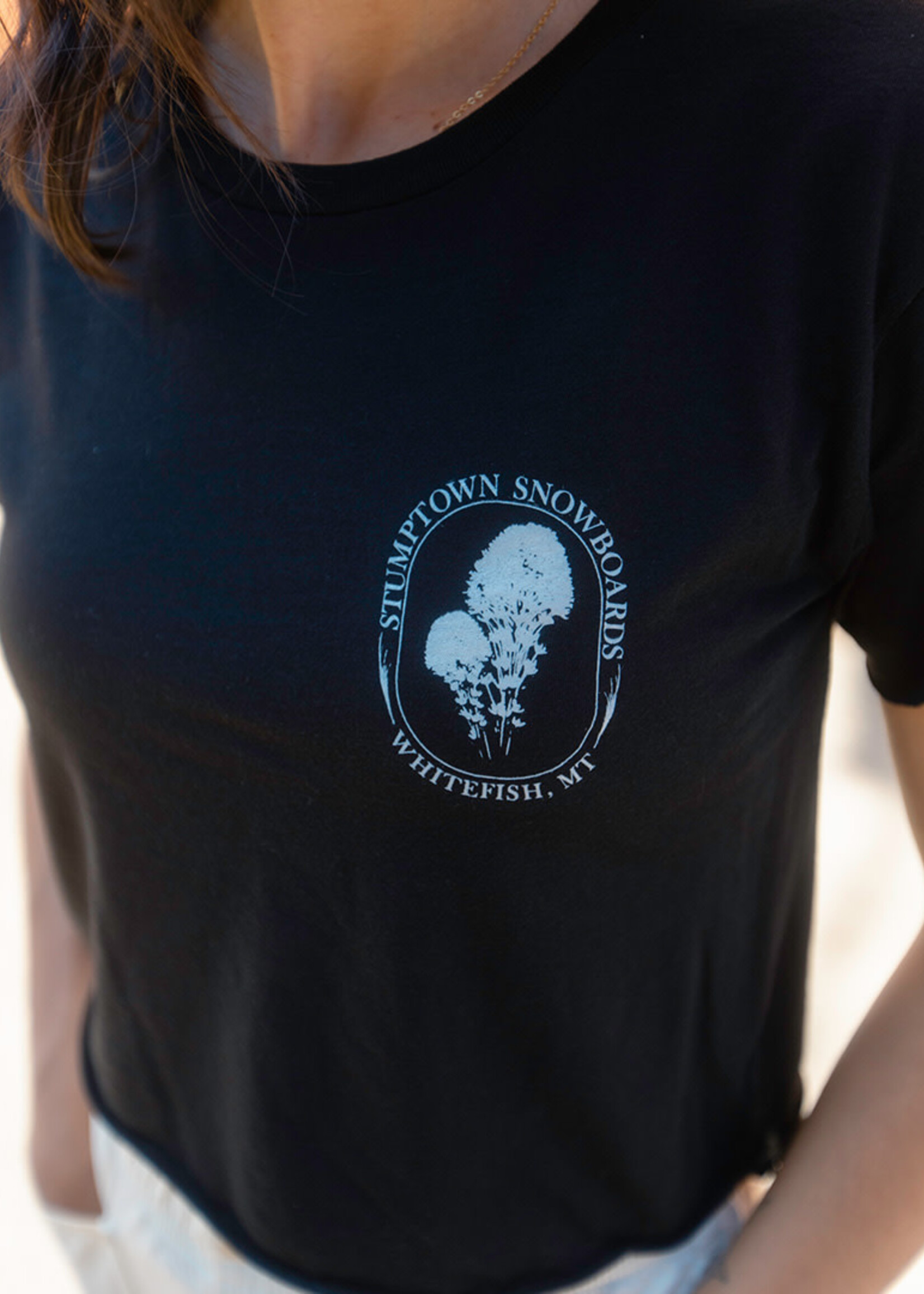 Stumptown Snowboards W Stump Crop T Beargrass