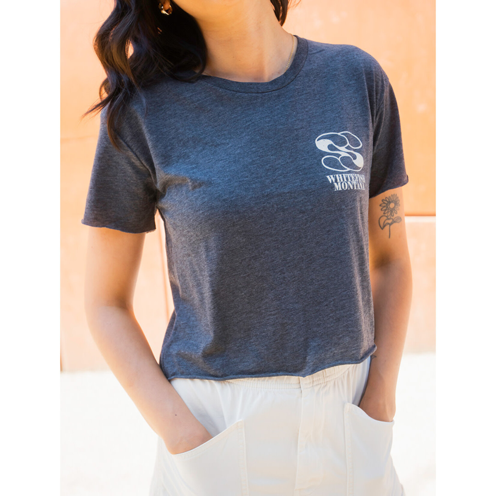 Stumptown Snowboards W Stump Crop T Circle