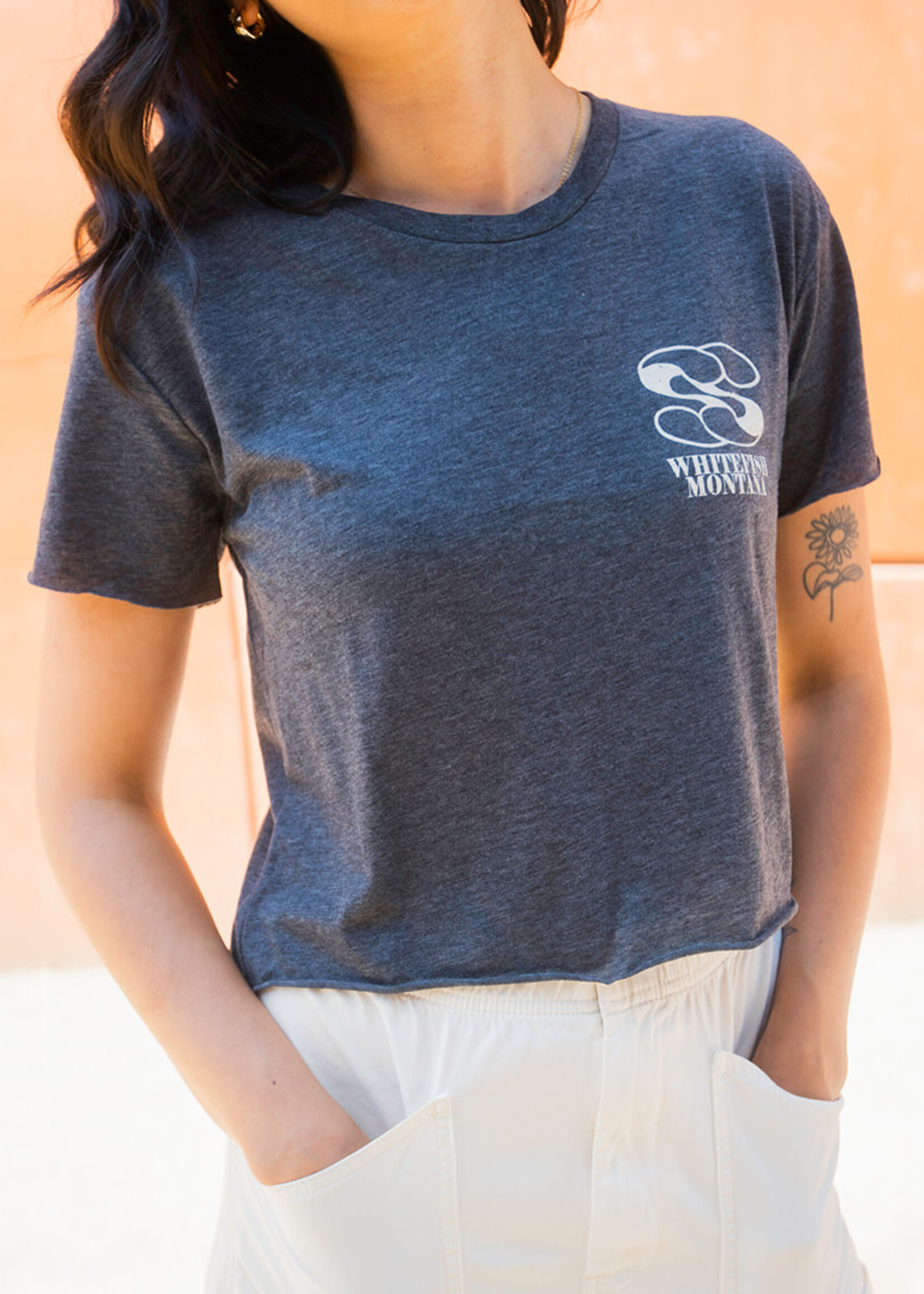 Stumptown Snowboards W Stump Crop T Circle
