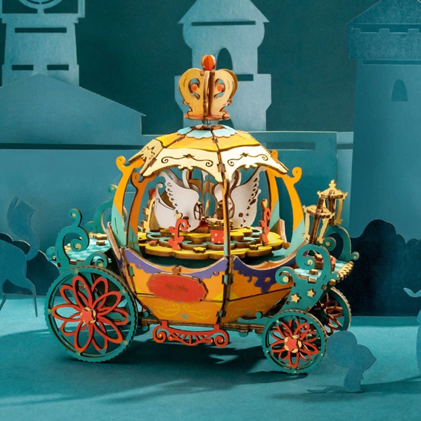 Music Box AM41 Pumpkin Carriage