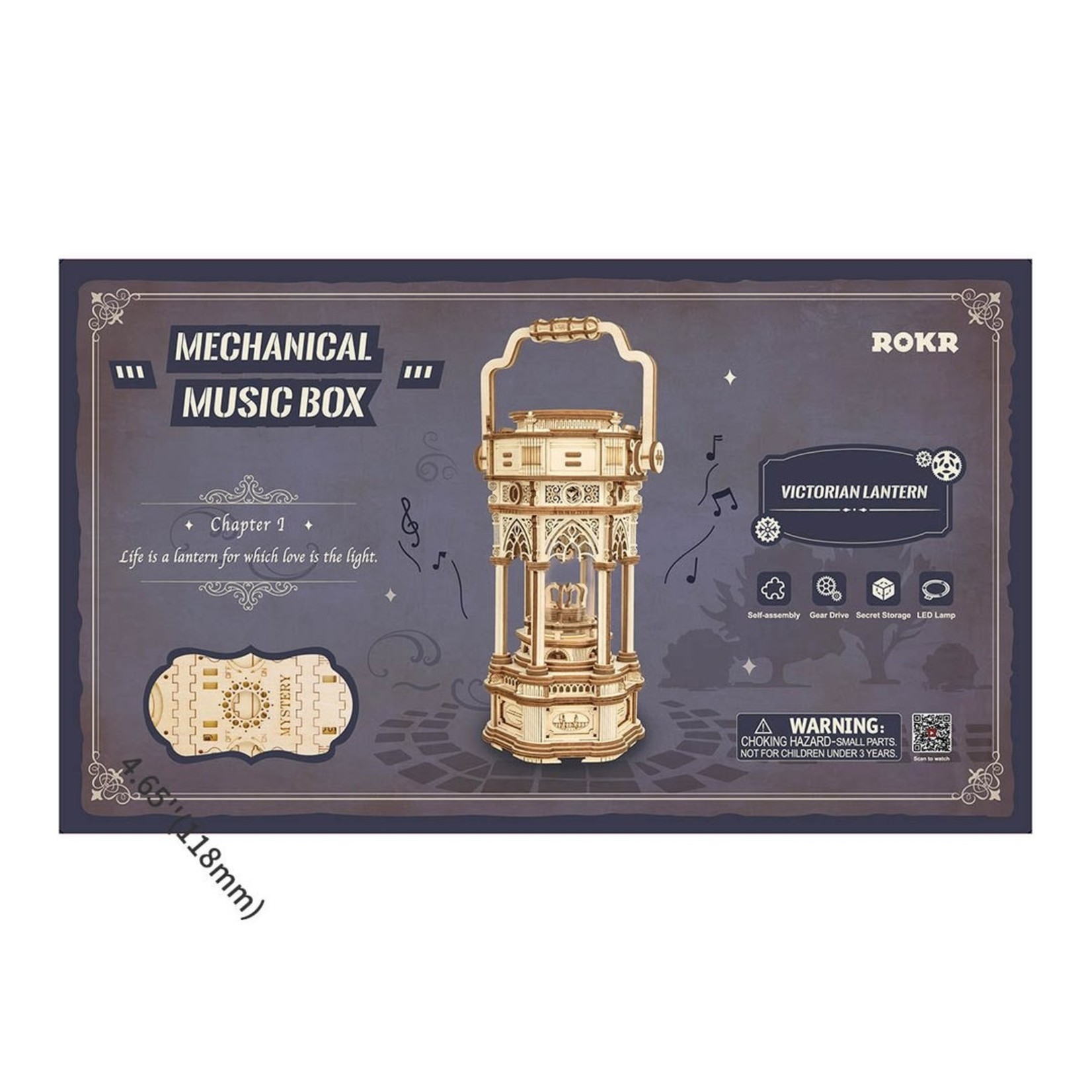 Music Box AMK61 Victorian Lantern