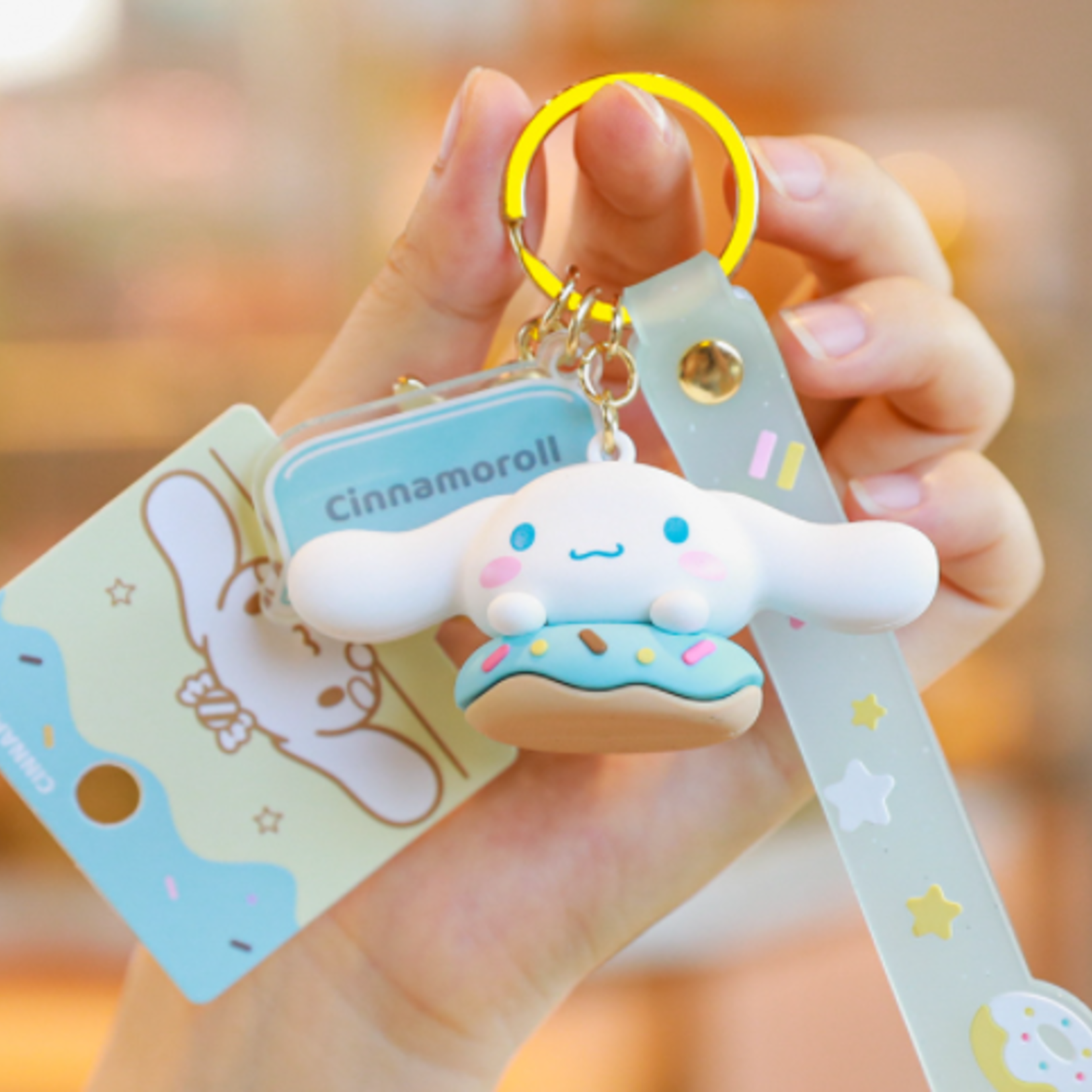 Sanrio Donut Cinnamoroll Keychain