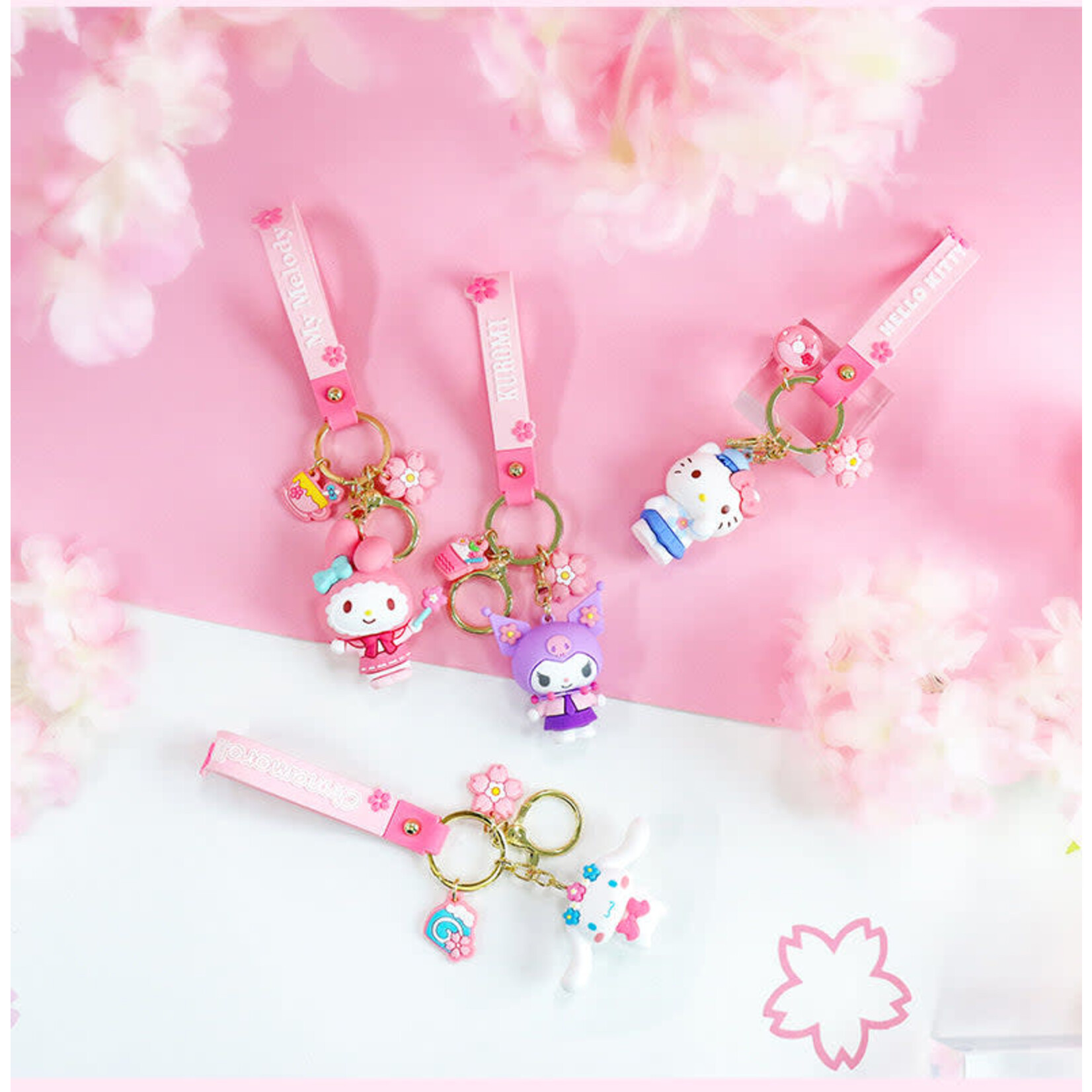 Sanrio And Friends Spring Flower Keychain