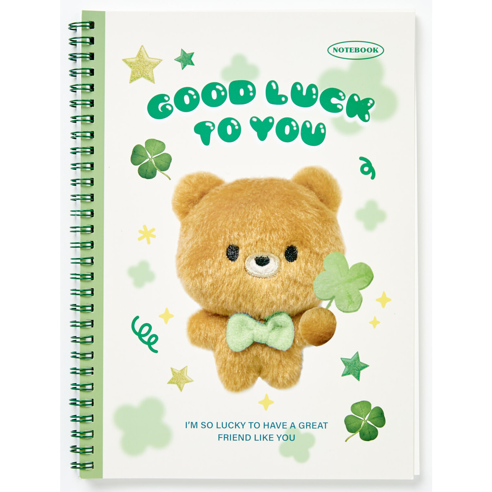 Good Luck Notebook Bear (5/1)