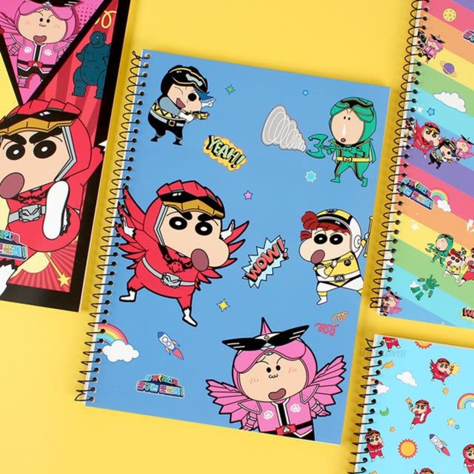 Crayon Shin Super Sentai Notebook