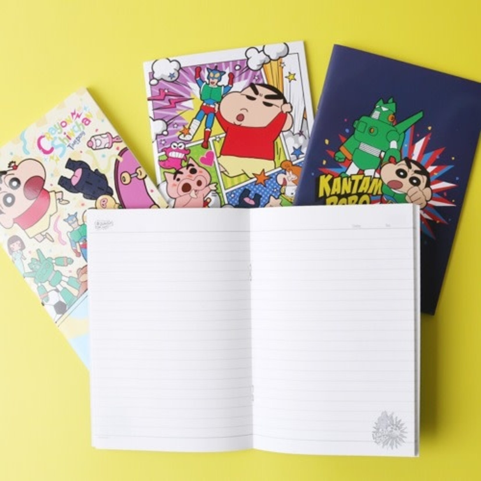 Crayon Shin Robot Notebook