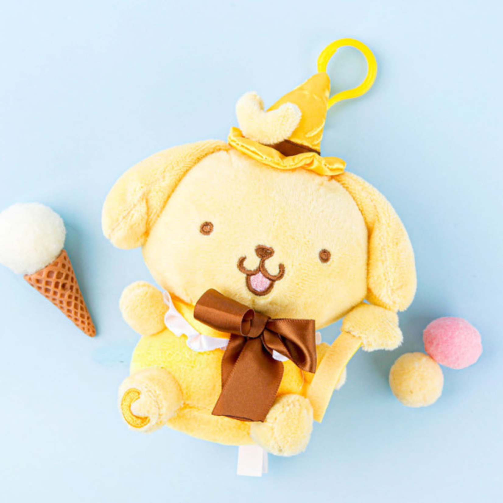 Sanrio Pompompurin Magician Clip 6"