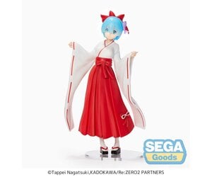 Re:ZERO -Starting Life in Another World- SPM Figure "Rem" Shrine Maiden Style