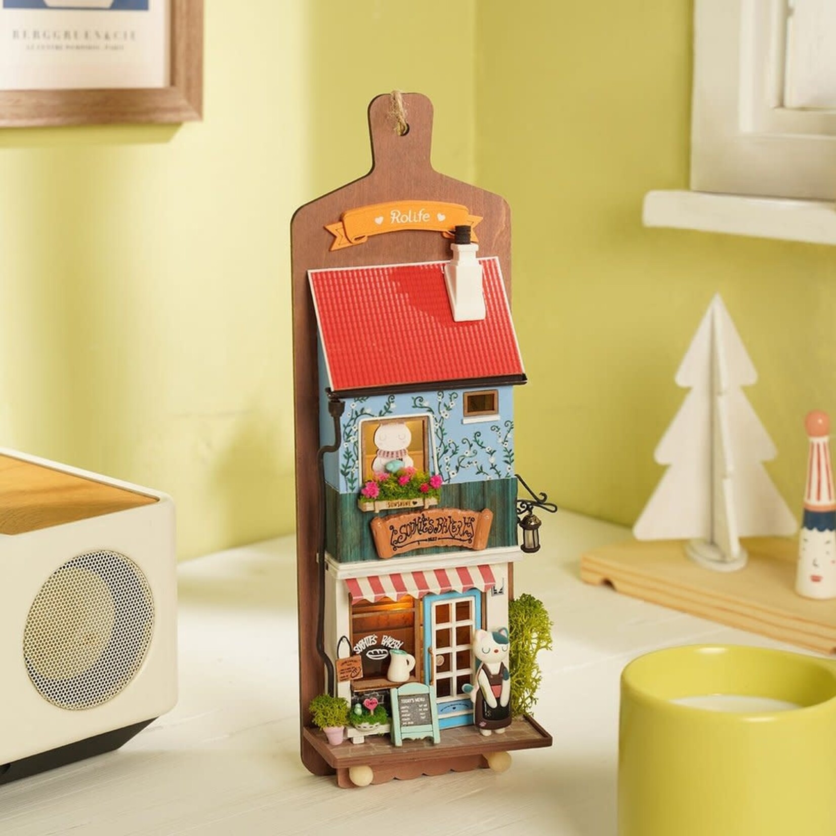 Rolife DIY House Animal Store Series DS019 Aroma Toast Lab