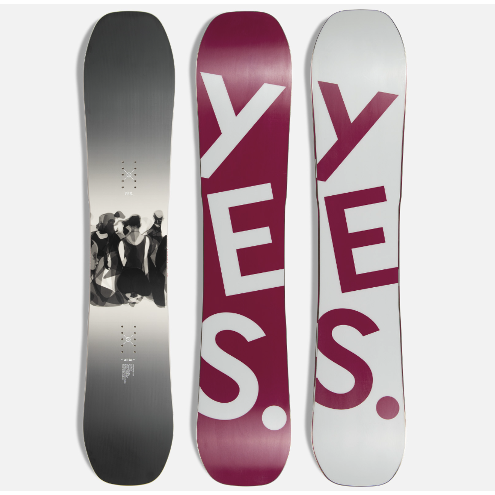 YES All-In Snowboard 2024