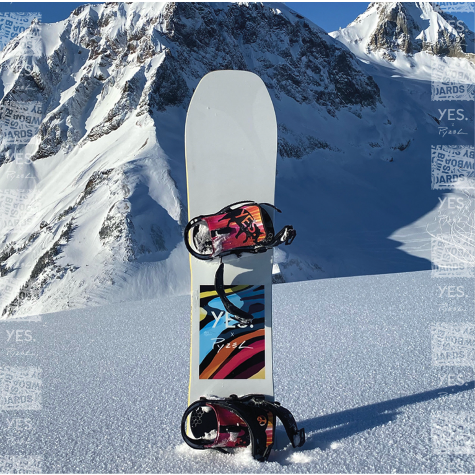 YES SBBS Pyzel Snowboard 2024