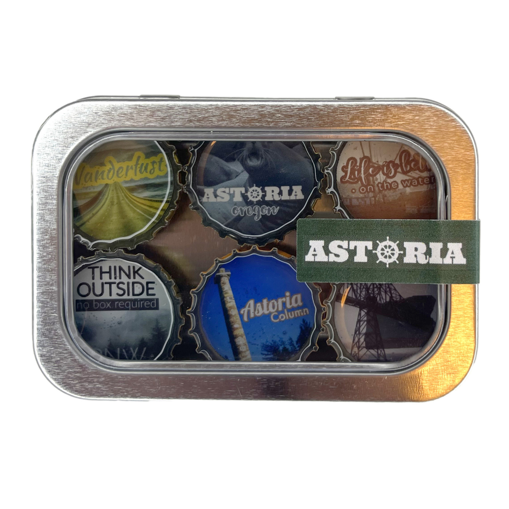 Astoria Bottle Cap Magnet Pack