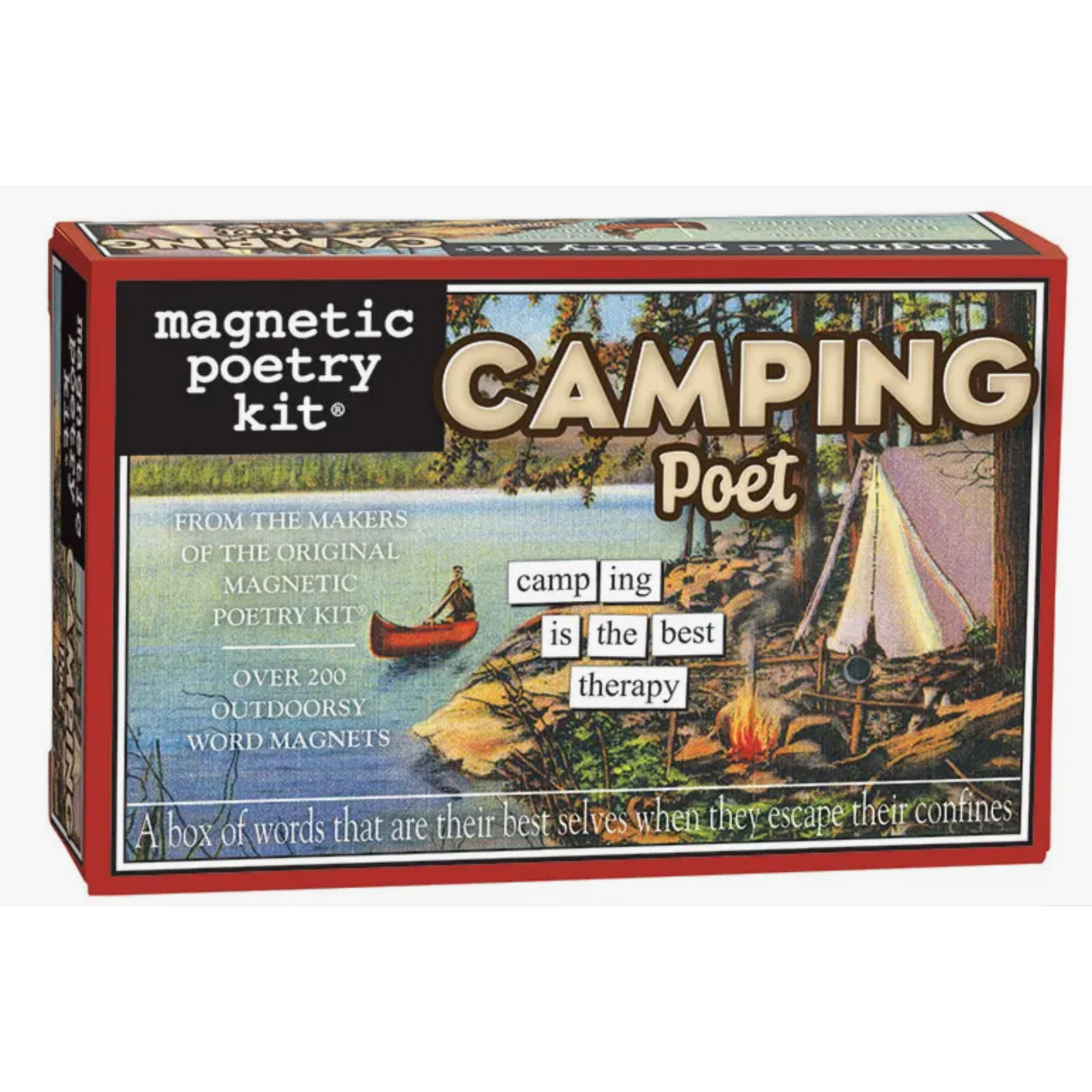 Camping Magnetic Poetry