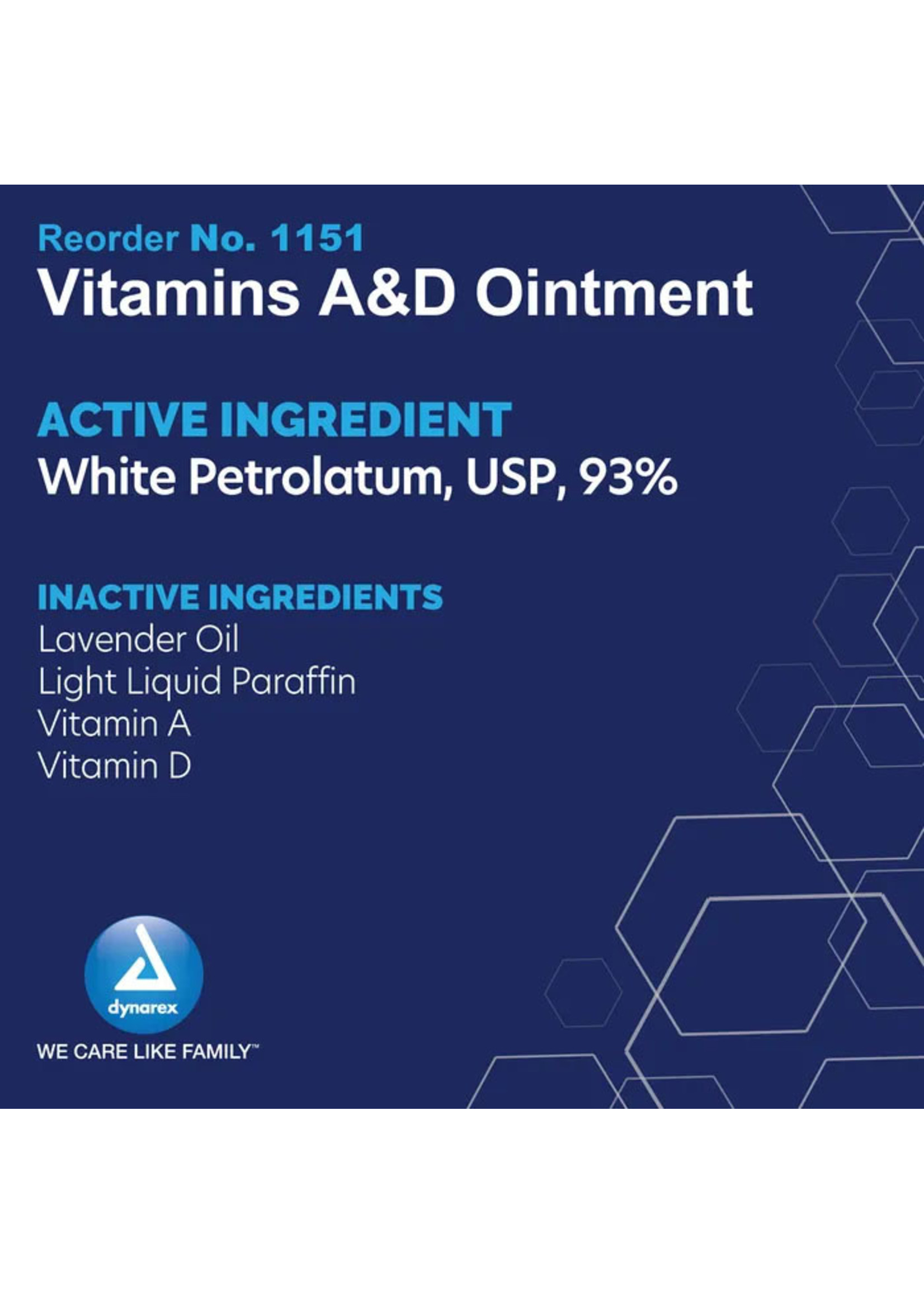 Dynarex Dynarex - Vitamins A&D Ointment Without Lanolin 5g Packets- 144 per box