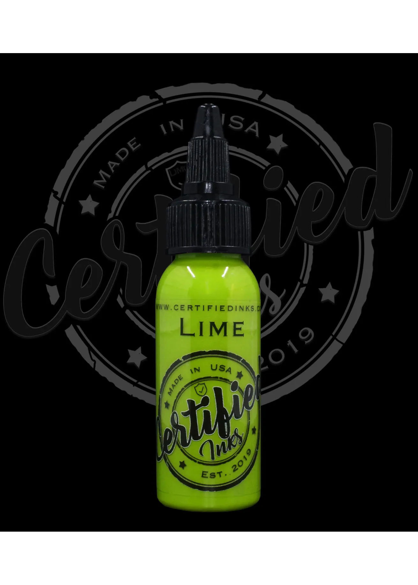 Certified Inks Certified Lime 1oz