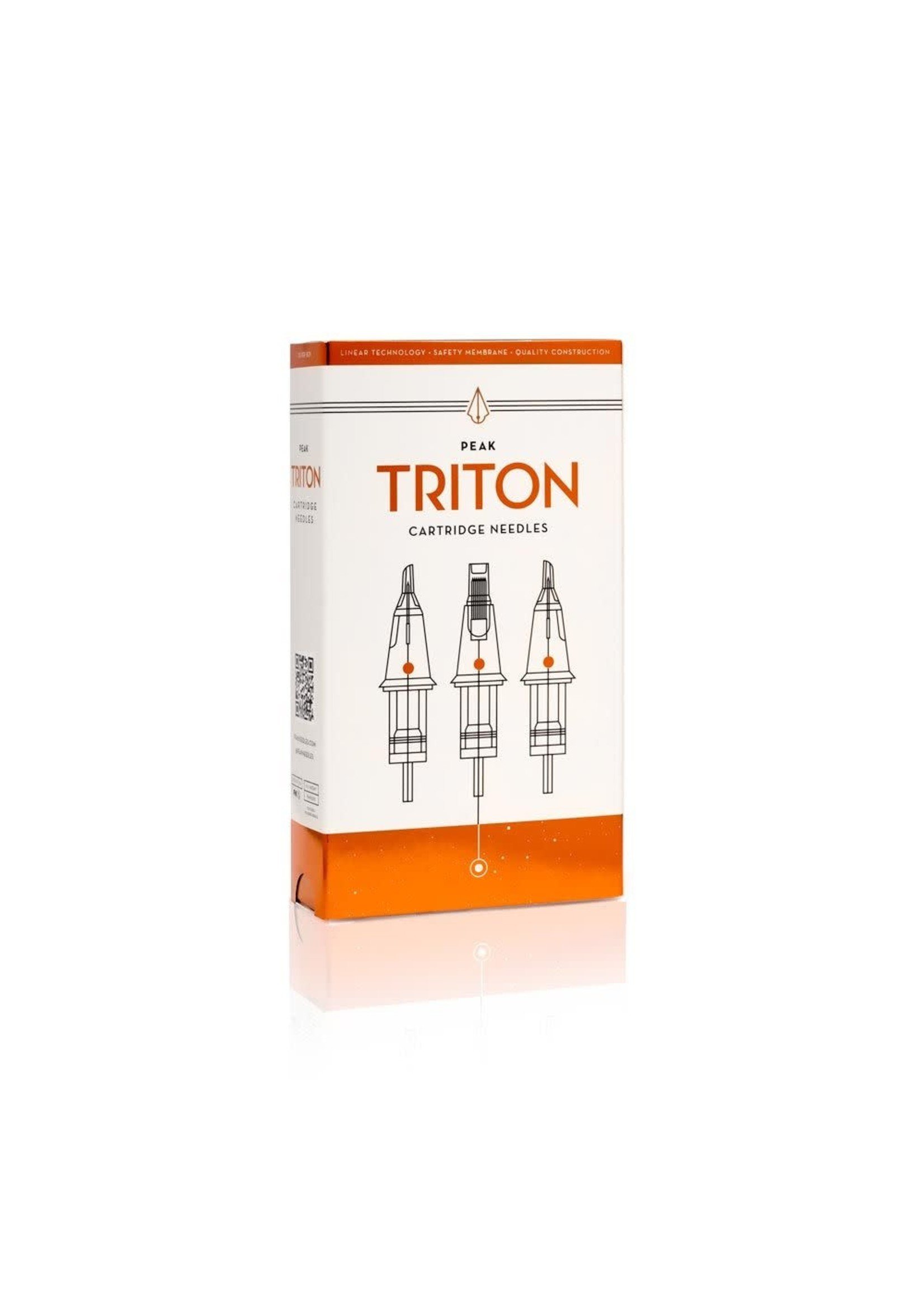 Peak Triton Cartridge Needles — 7 Super Tight Round Liners (20)