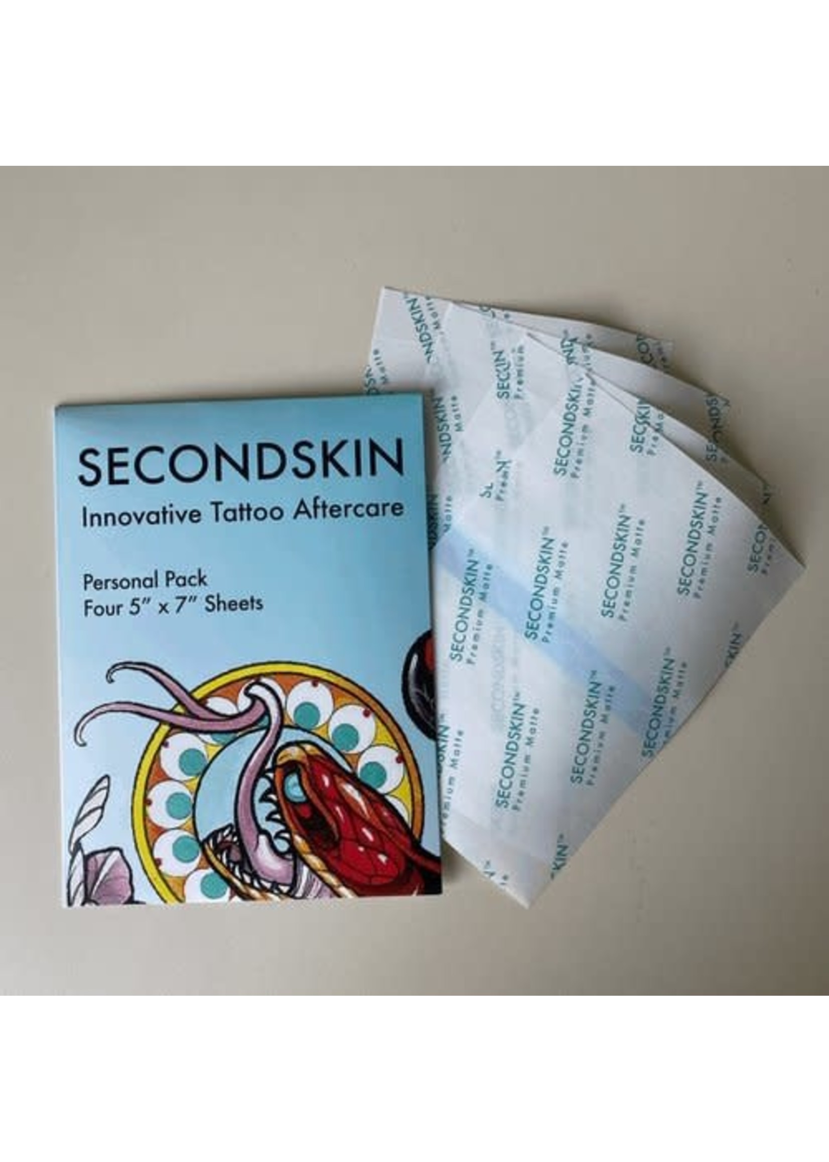 Second Skin Second Skin Personal Pack (Four 5" x 7" sheets)