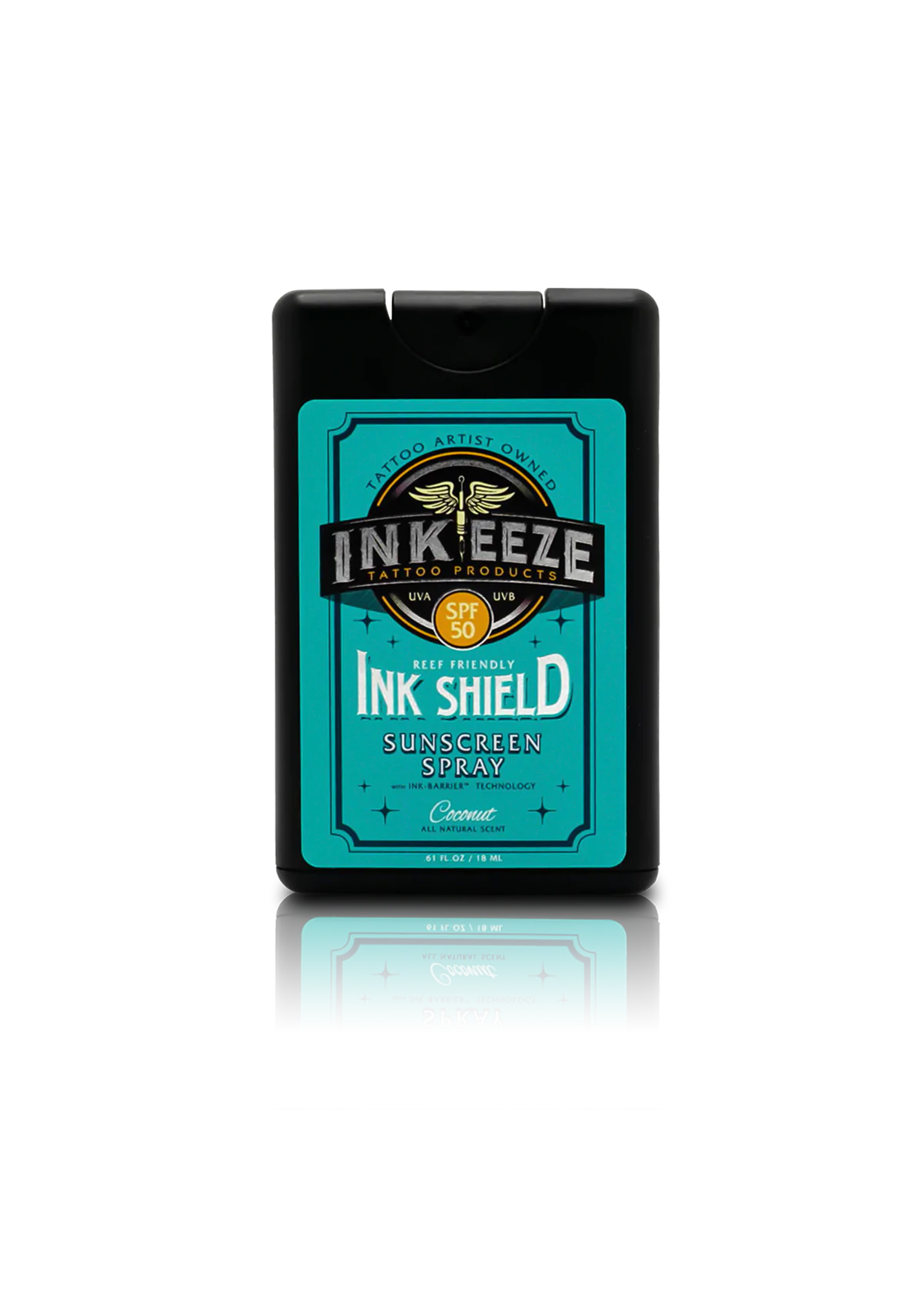 Inkeeze INKEEZE Ink Shield SPF 50 Tattoo Sunscreen Pocket Spray 18ML