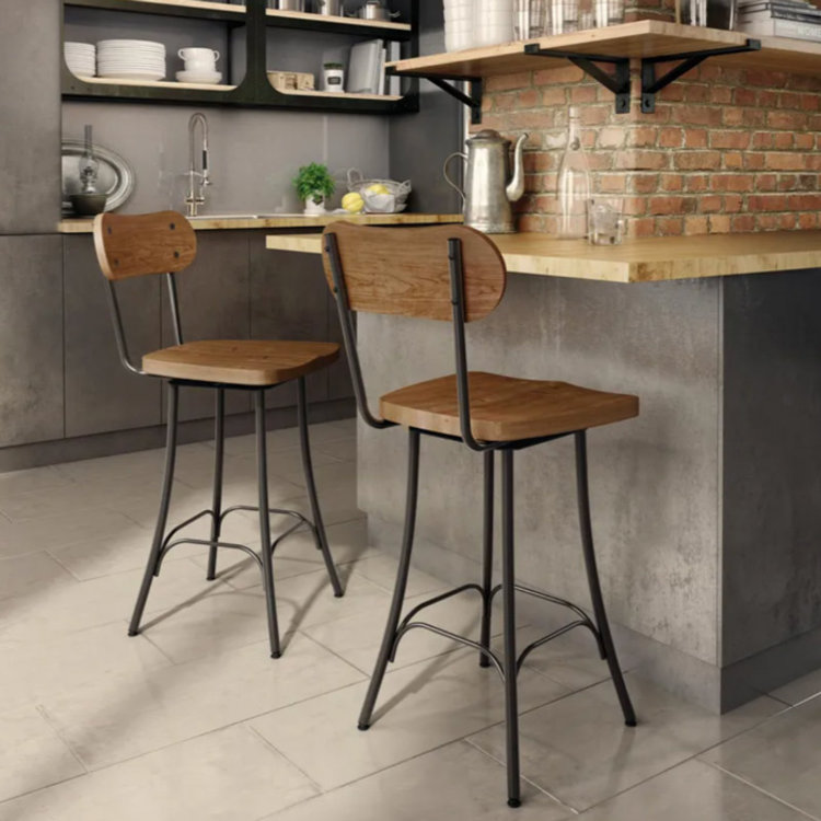 BEAN SWIVEL STOOL