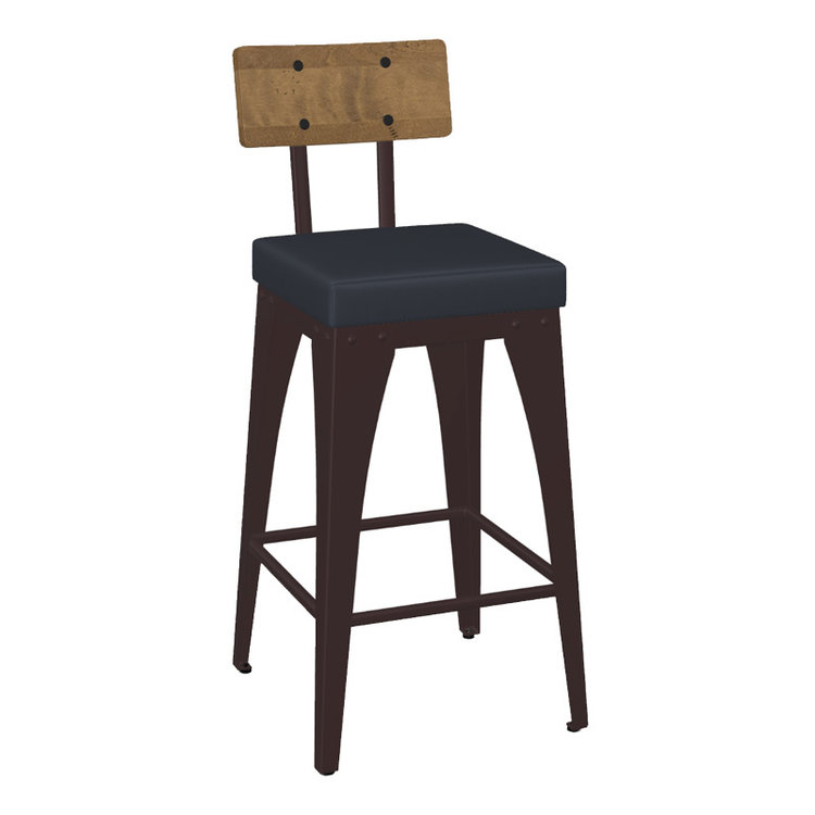 UPRIGHT NON-SWIVEL STOOL