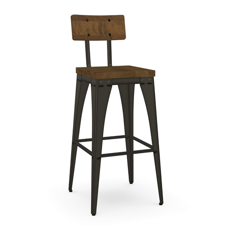 UPRIGHT NON-SWIVEL STOOL