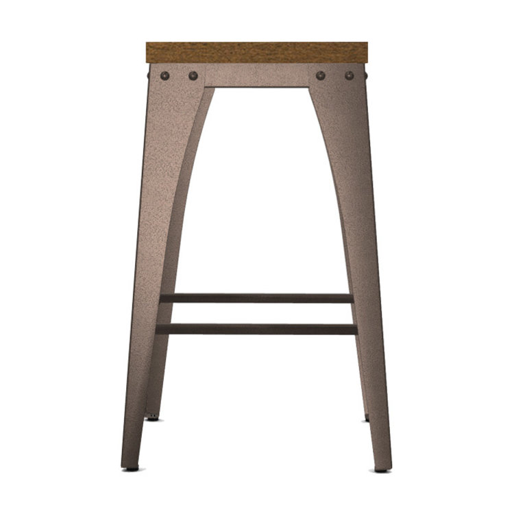UPRIGHT NON-SWIVEL BACKLESS STOOL