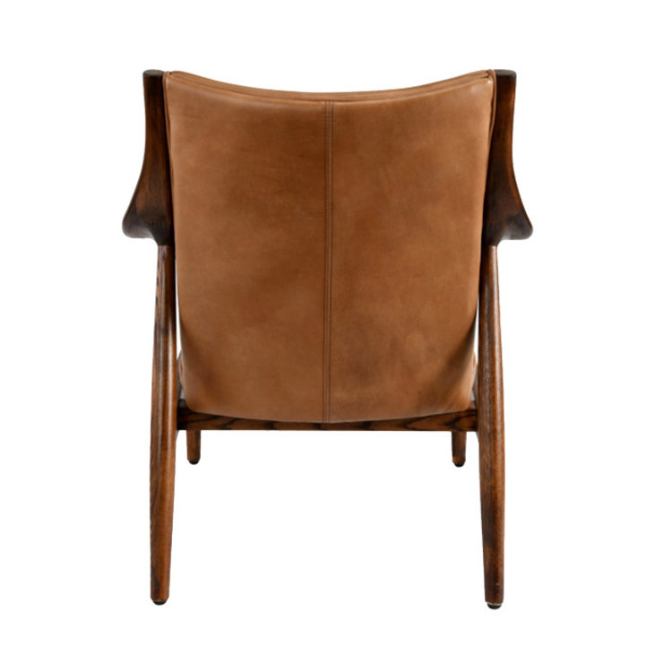 COLE LEATHER CLUB CHAIR