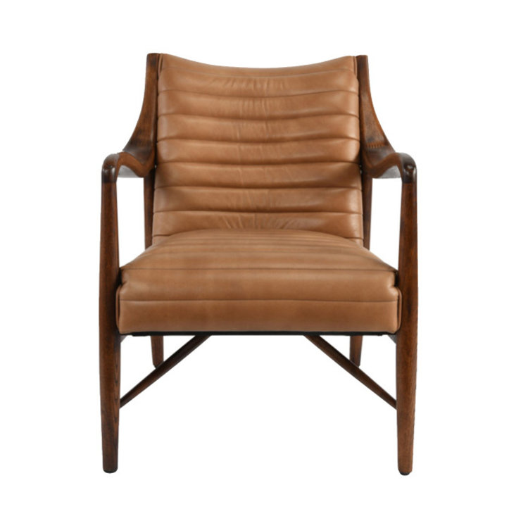 COLE LEATHER CLUB CHAIR