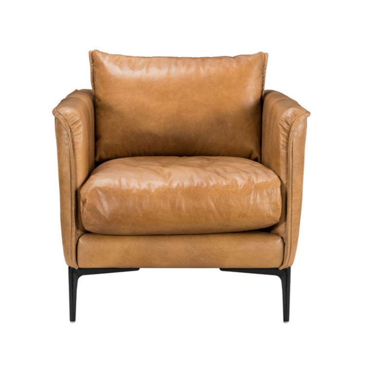 ABBINGTON LEATHER CLUB CHAIR