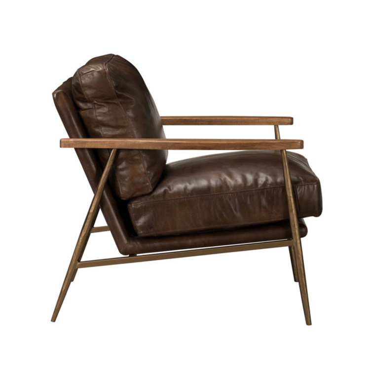 CRISTIANA LEATHER CLUB CHAIR