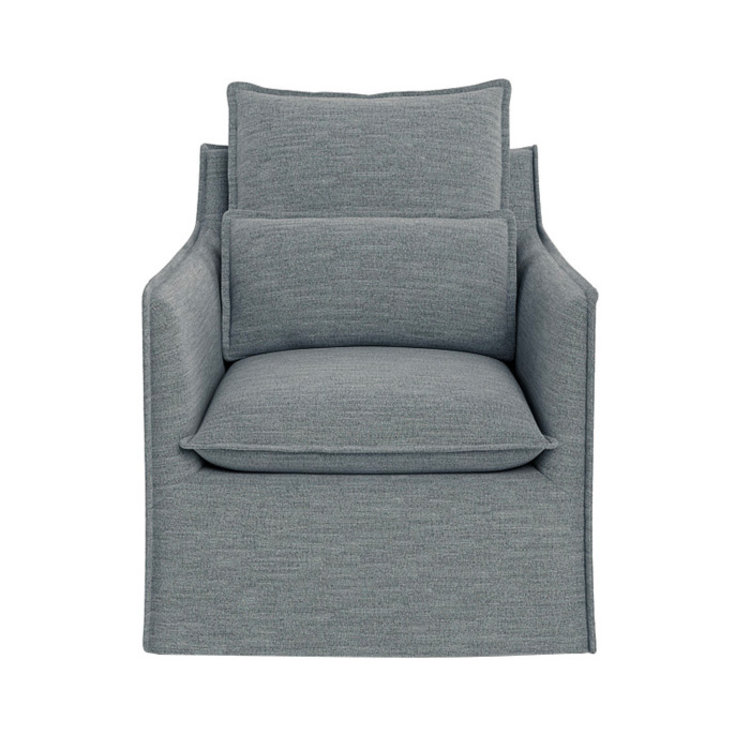SIEGEL SLIPCOVER SWIVEL CHAIR