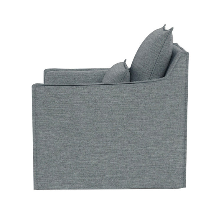 SIEGEL SLIPCOVER SWIVEL CHAIR