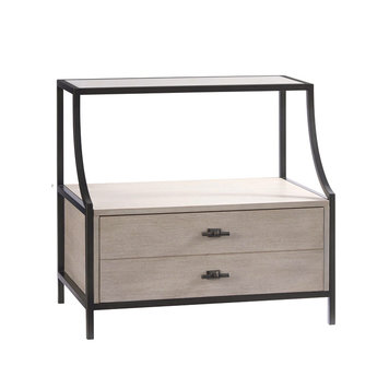 MIDWAY STONE TOP NIGHTSTAND