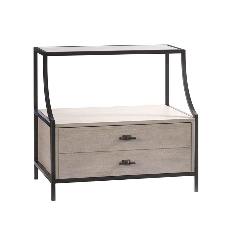MIDWAY STONE TOP NIGHTSTAND