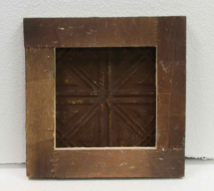 RECLAIMED CEILING TIN PANEL, SMALL