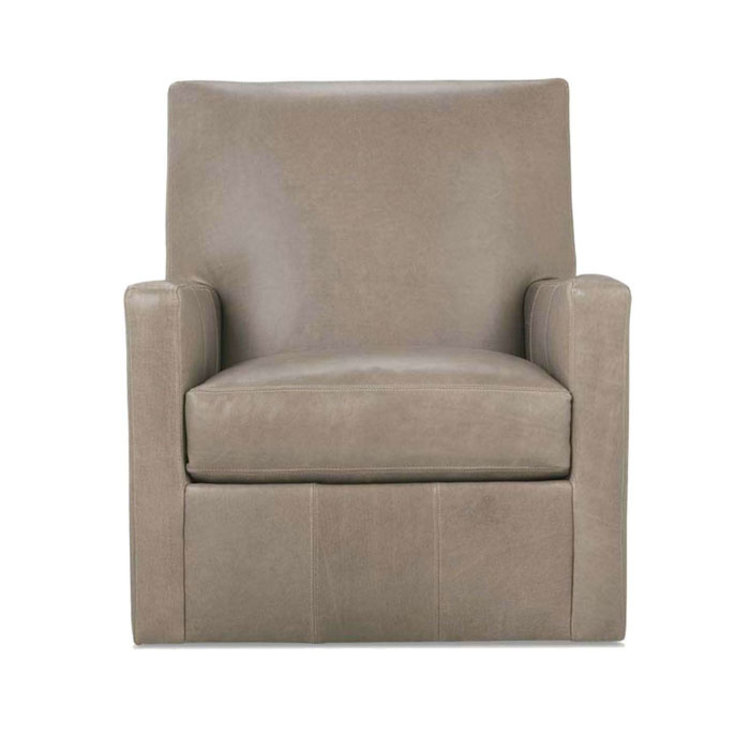 MODINA LEATHER SWIVEL GLIDER
